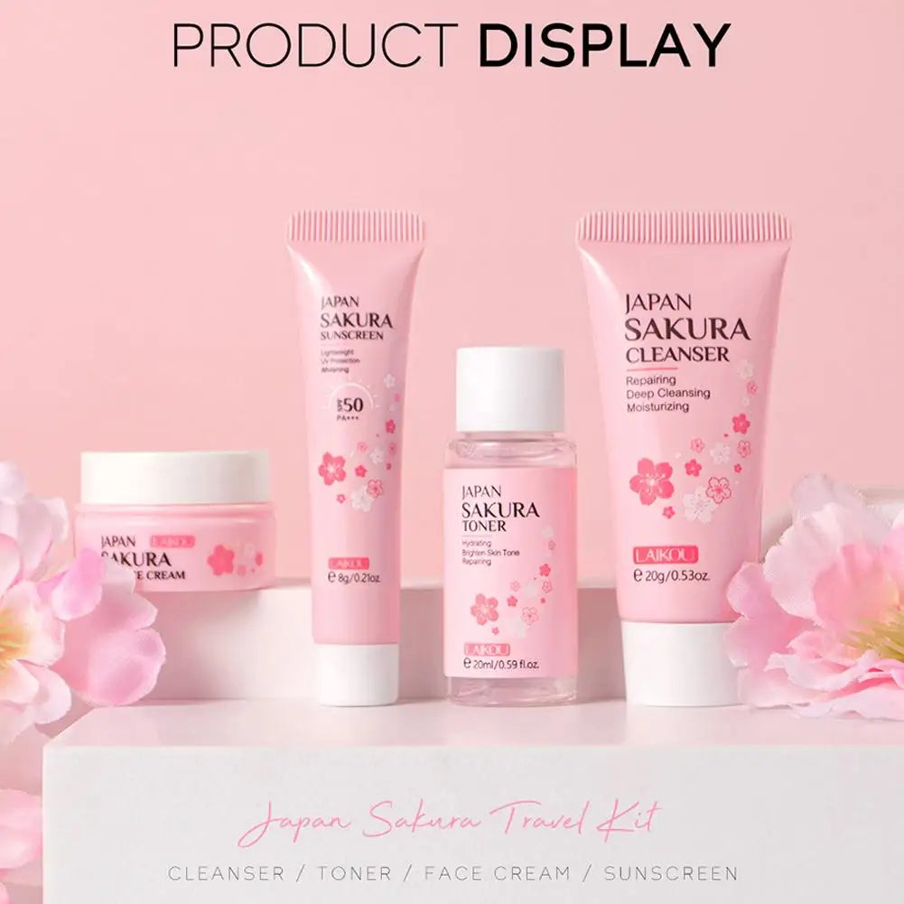 Sakura Travel Skincare Kit