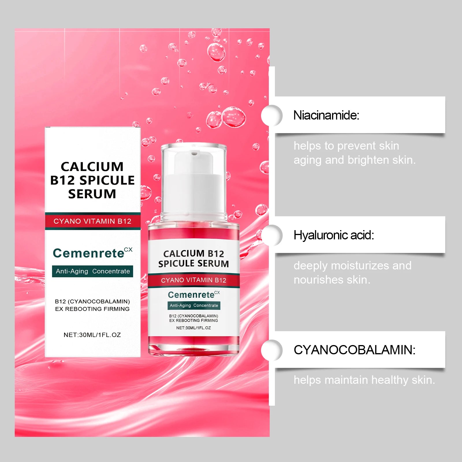 Calcium Anti-Ageing Skincare Set — view 4