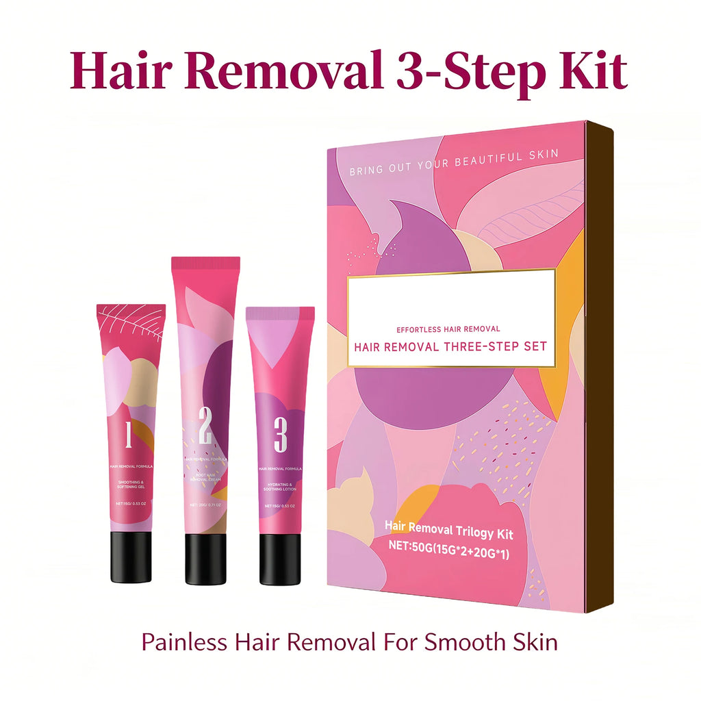 Gentle Hair Removal 3-Step Set — Lunhae