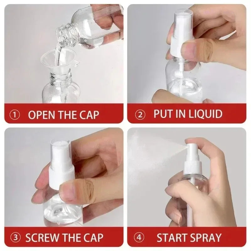Refillable Travel Spray Bottles