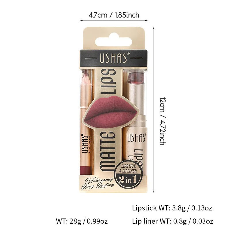Lip Liner & Lipstick Set 12 Shades — view 5