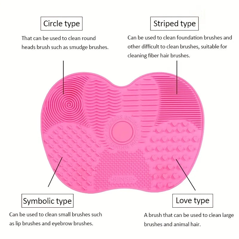 Silicone Makeup Brush Cleaning Mat