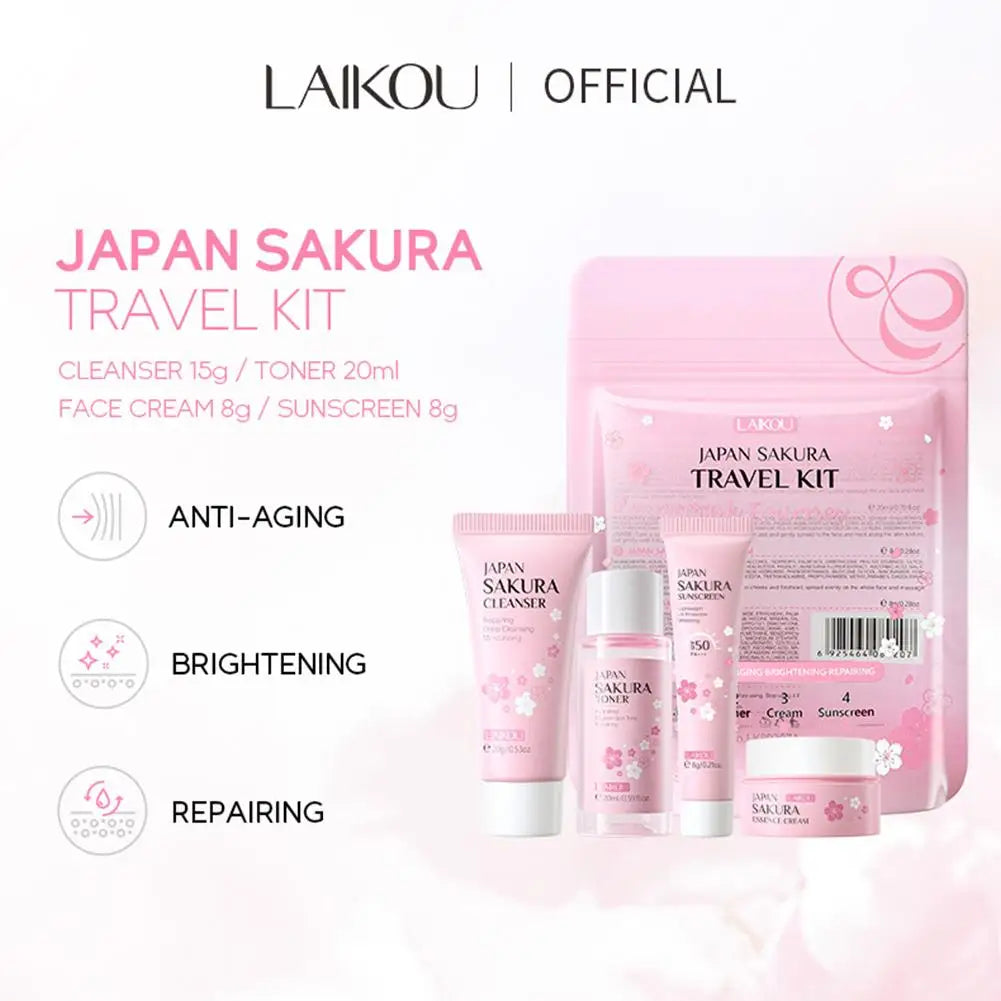 Sakura Travel Skincare Kit