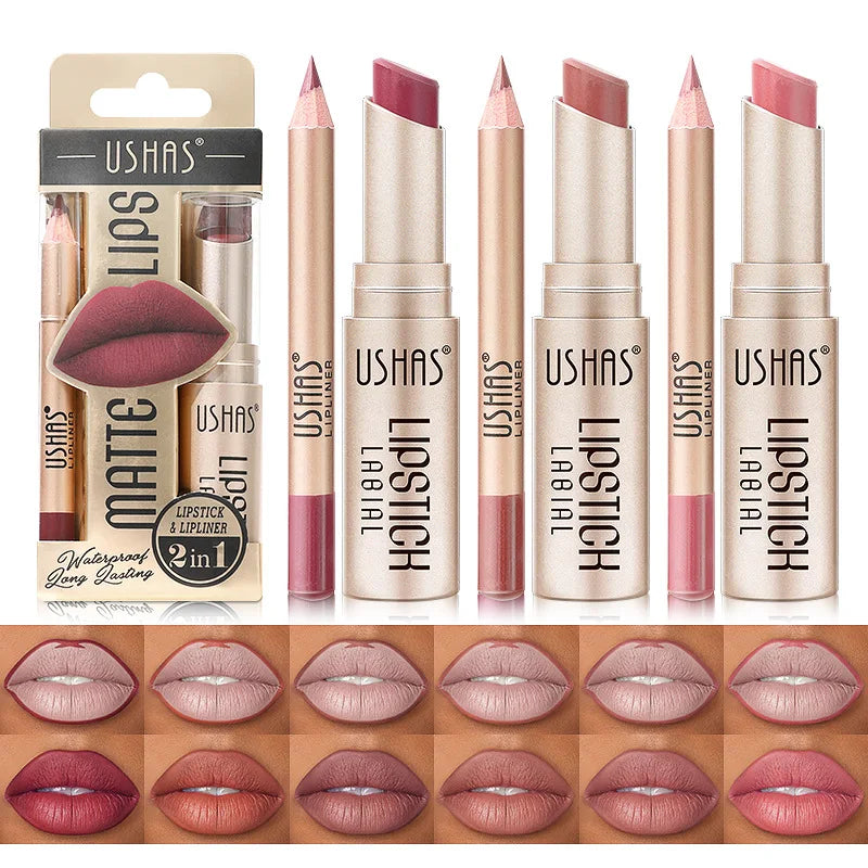 Lip Liner & Lipstick Set 12 Shades — view 2