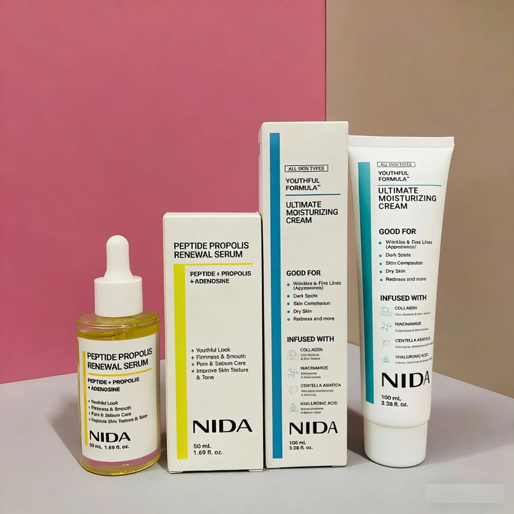 NIDA Korean Skincare Kit — Lunhae