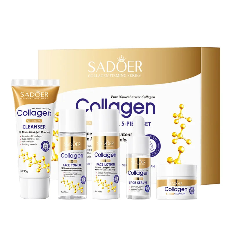 SADOER Collagen 5-Piece Skincare Set