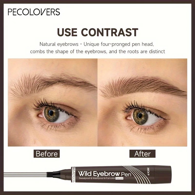 Waterproof 4-Tip Brow Pen