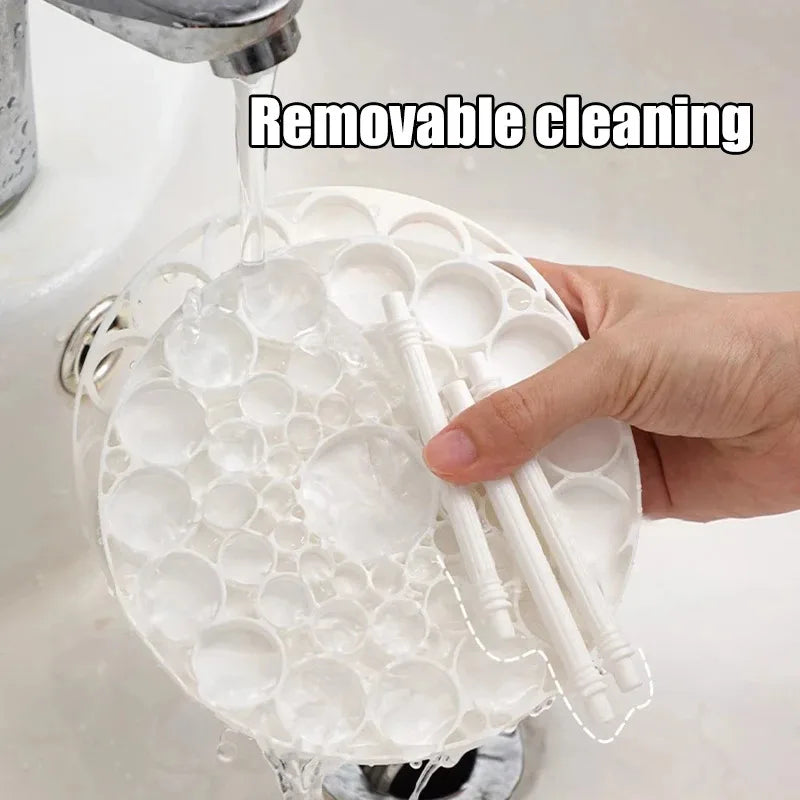 Rotating Makeup Brush Holder — 45 Slots