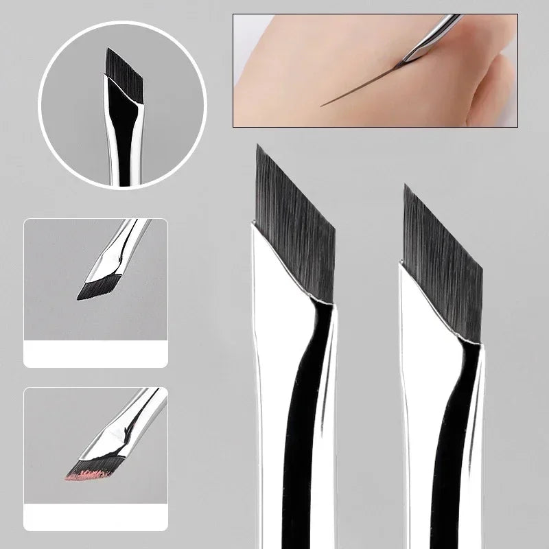 Precision Eyeliner & Brow Brush Set — Lunhae