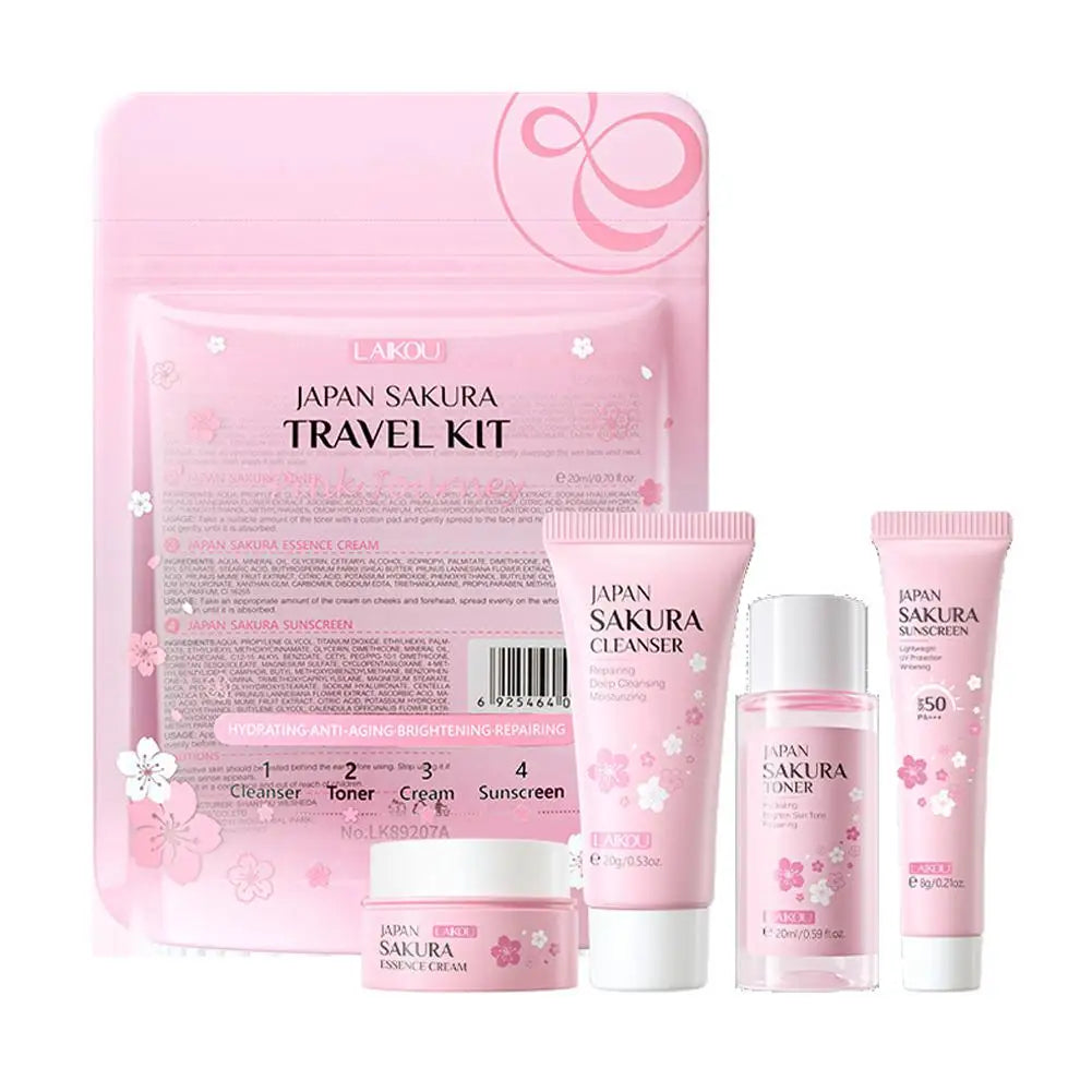 Sakura Travel Skincare Kit