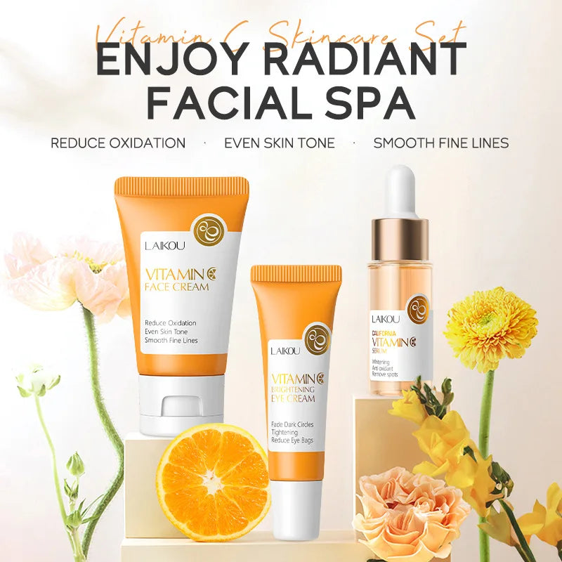 Vitamin C 3-Piece Skincare Set — Lunhae