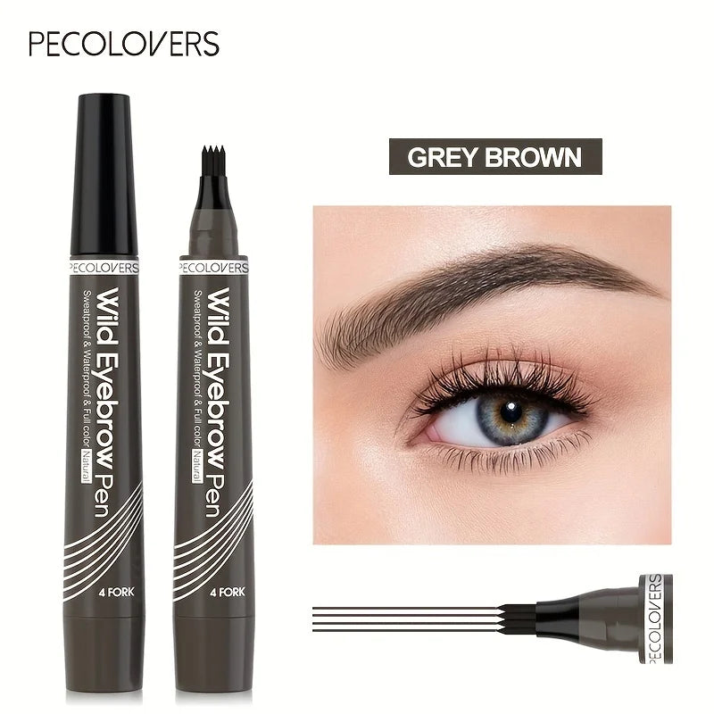 Waterproof 4-Tip Brow Pen