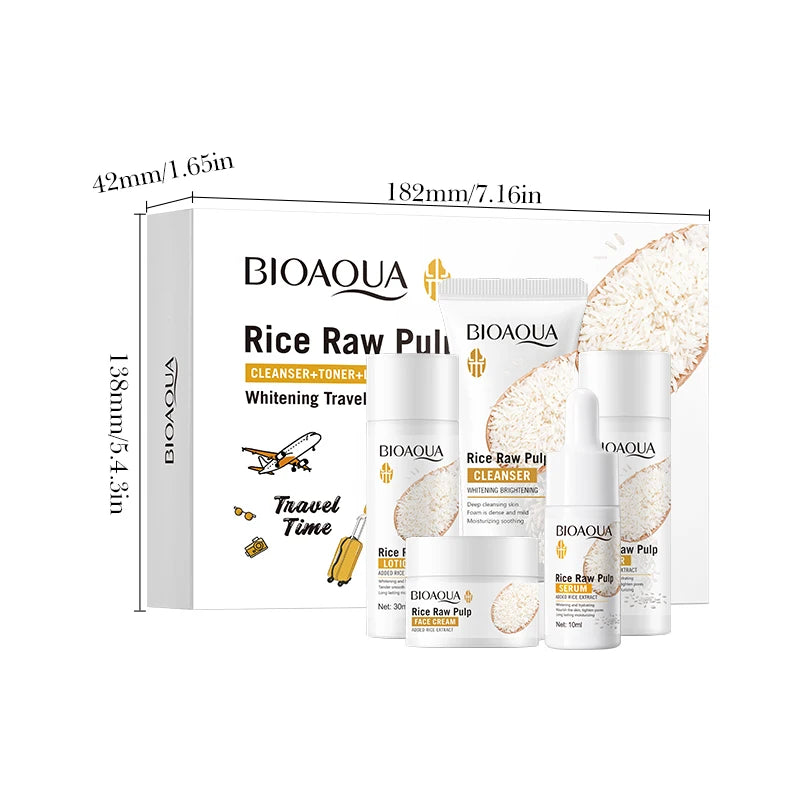 Rice Puree Skincare Set & Soap
