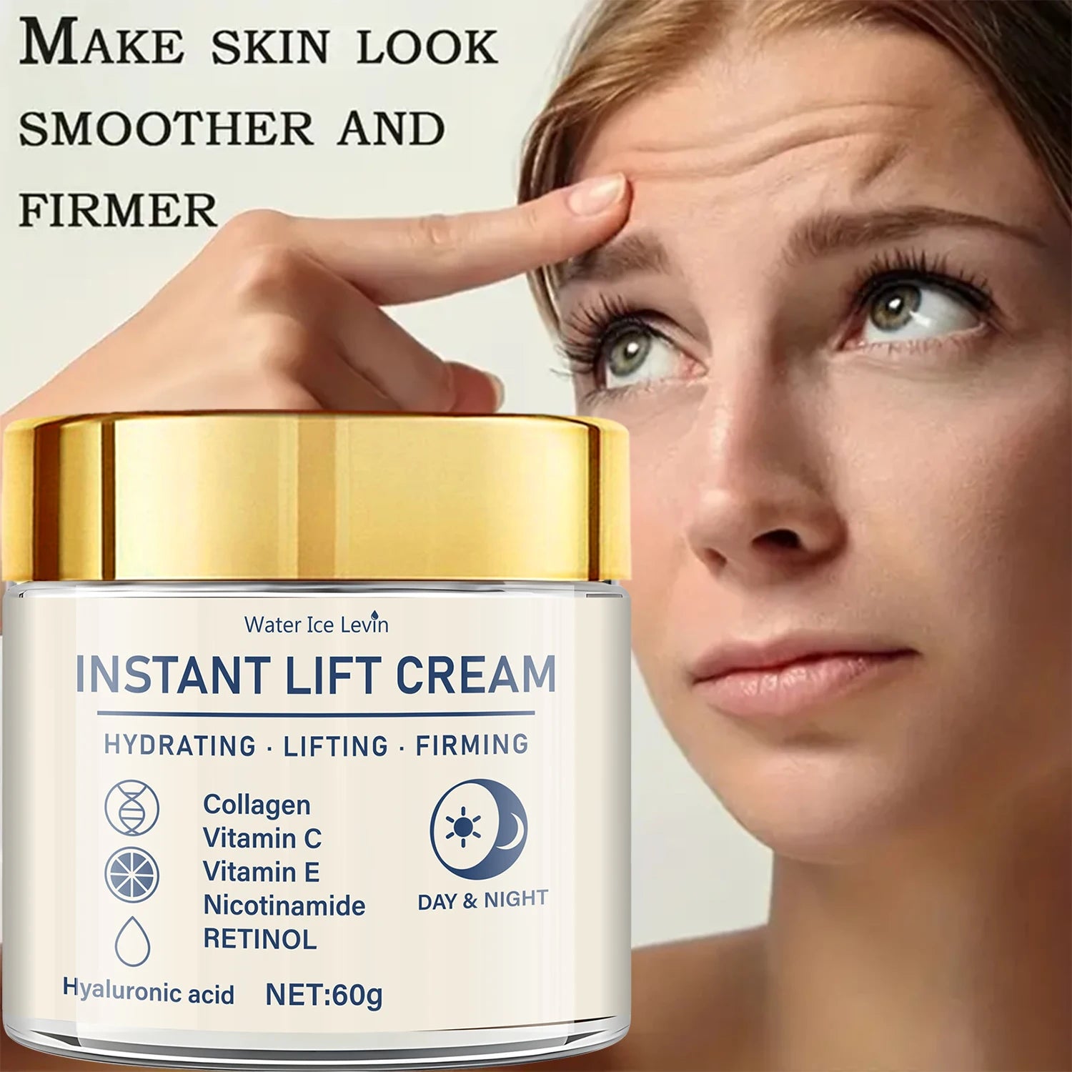 Hyaluronic & Retinol Firming Cream — Lunhae