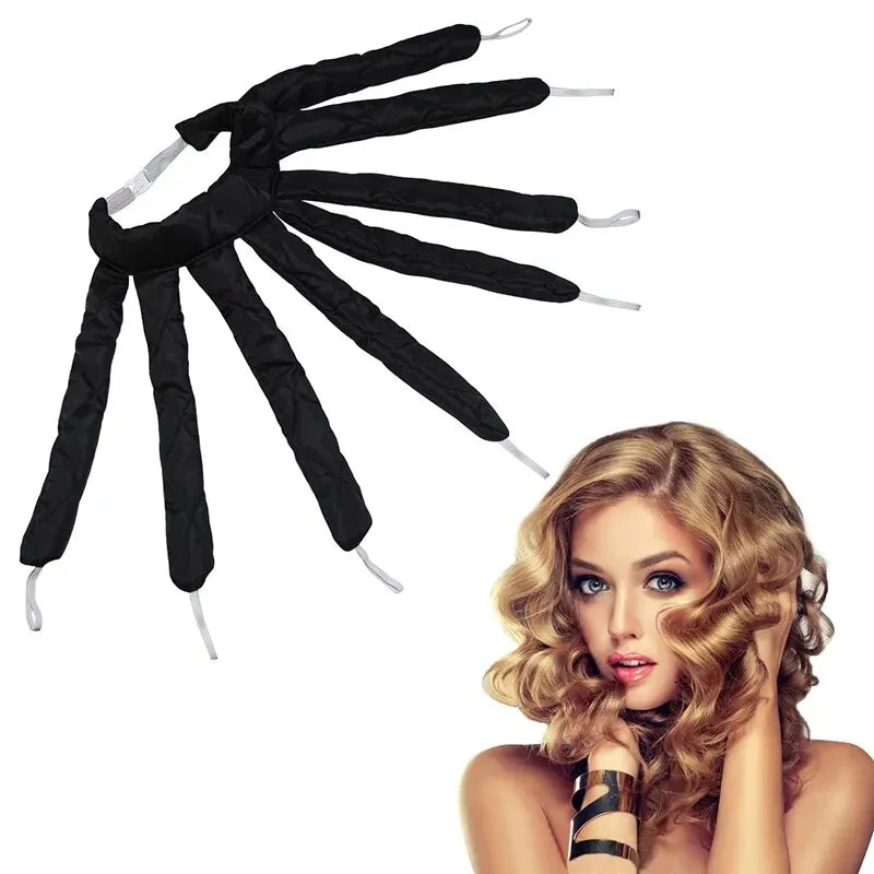 Heatless Curling Ribbon Headband — Lunhae