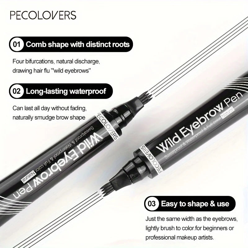 Waterproof 4-Tip Brow Pen
