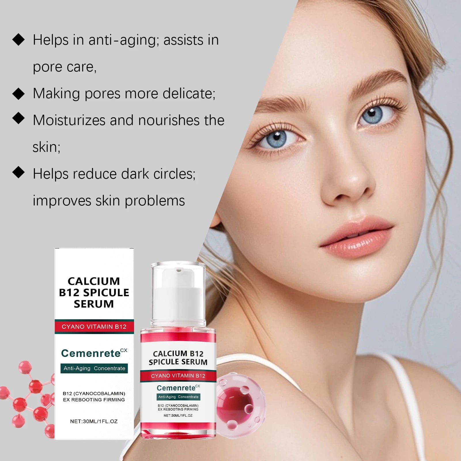 Calcium Anti-Ageing Skincare Set — view 2